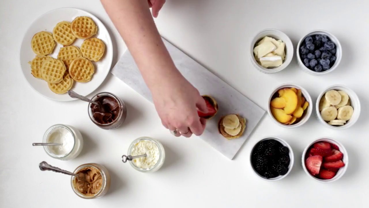 Mini Waffle Bites
