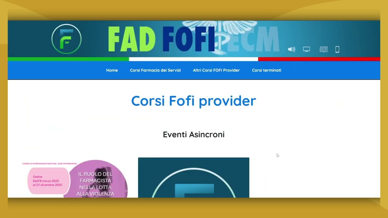 Pillola 6 - Formazione Farmacisti vaccinatori