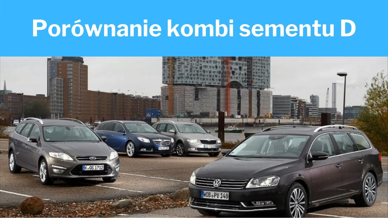 VW Passat B7 Skoda Superb  Ford Mondeo Opel Insignia - por&oacute;wnanie.