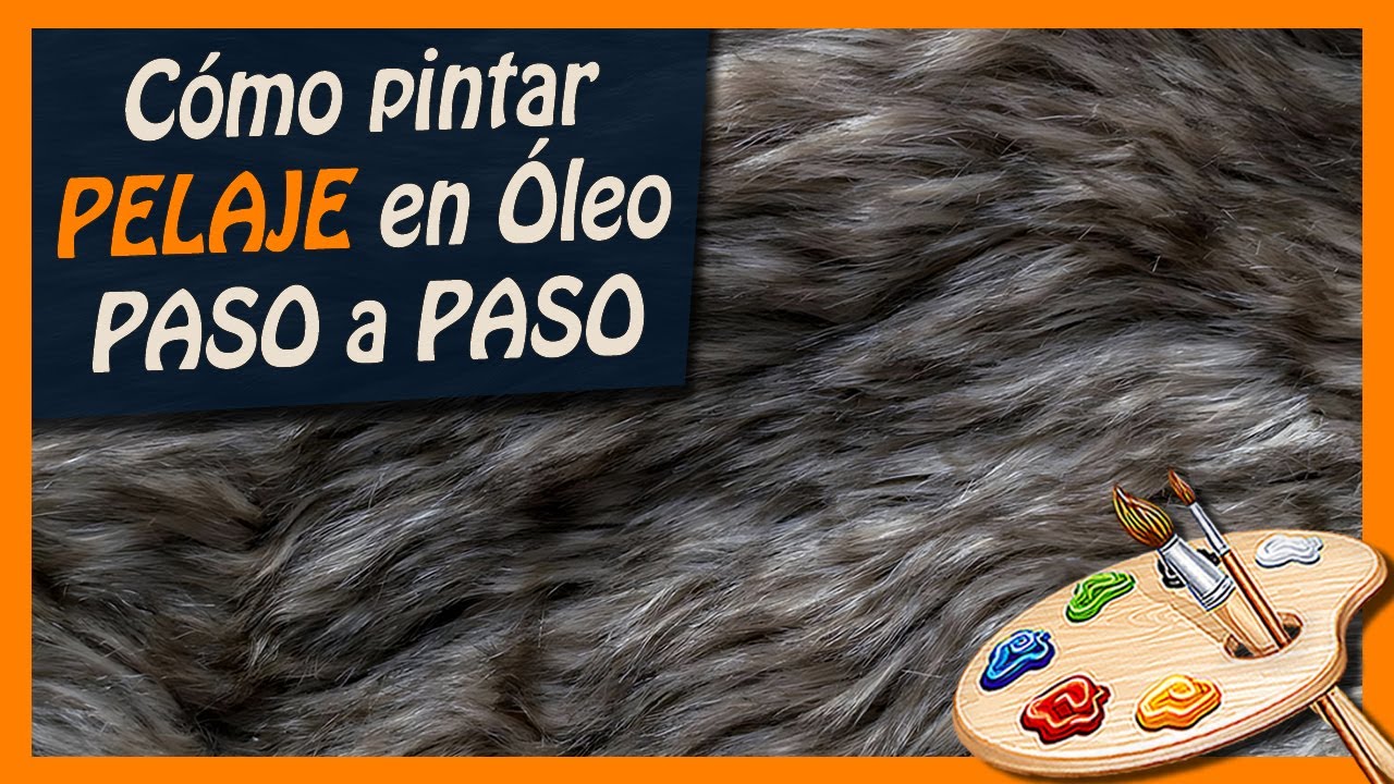 🐻Cómo Pintar Pelaje/Pelo de Animal en Óleo FÁCILMENTE!🐻