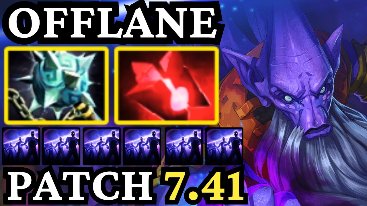 🔥 New Patch 7.41 GODLIKE DARK SEER Offlane &mdash; VACUUM TEAM WIPE COMBOS! 🔥 Dota 2 Offlane