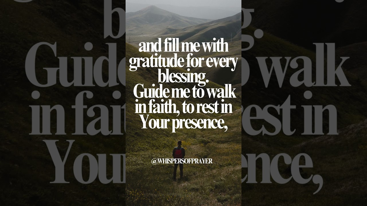 Prayer for Renewal and Rest 🌿 | Daily Prayer of Peace#prayer #peace #renewal #faith #hope