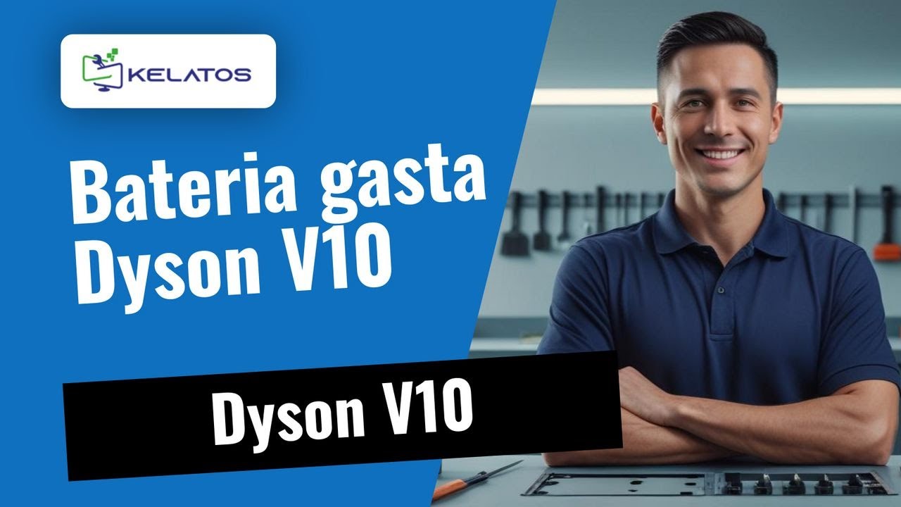 Bateria gasta no seu Dyson V10? Veja como reparámos 🛠️