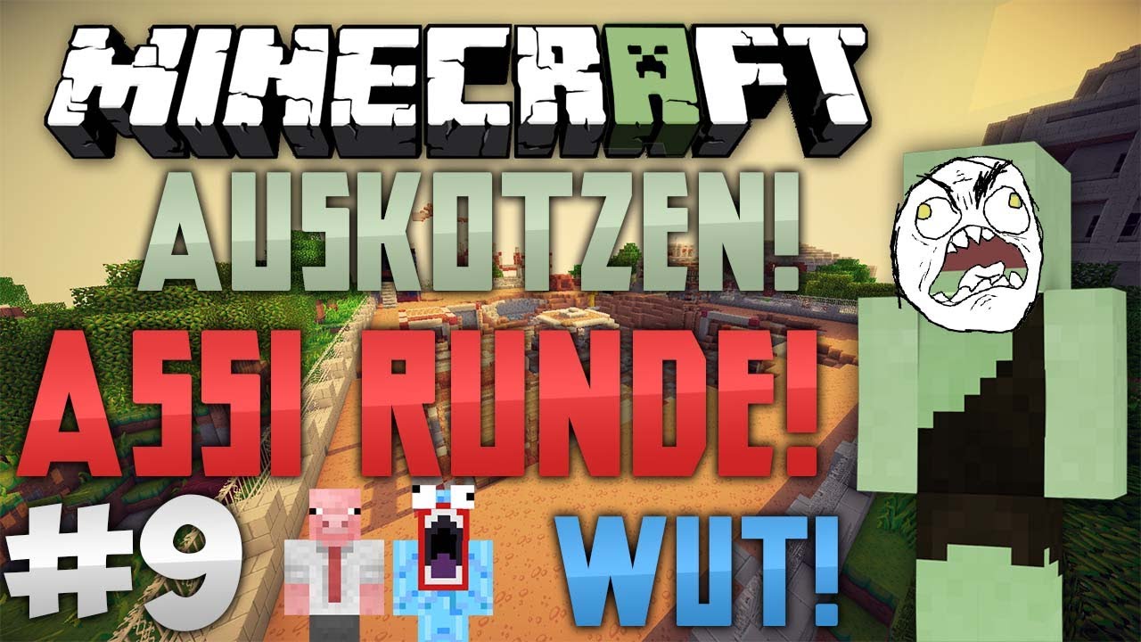 AUSKOTZ VIDEO - ICH TRETE AUS! - Minecraft: ASSI RUNDE #9 | ungespielt