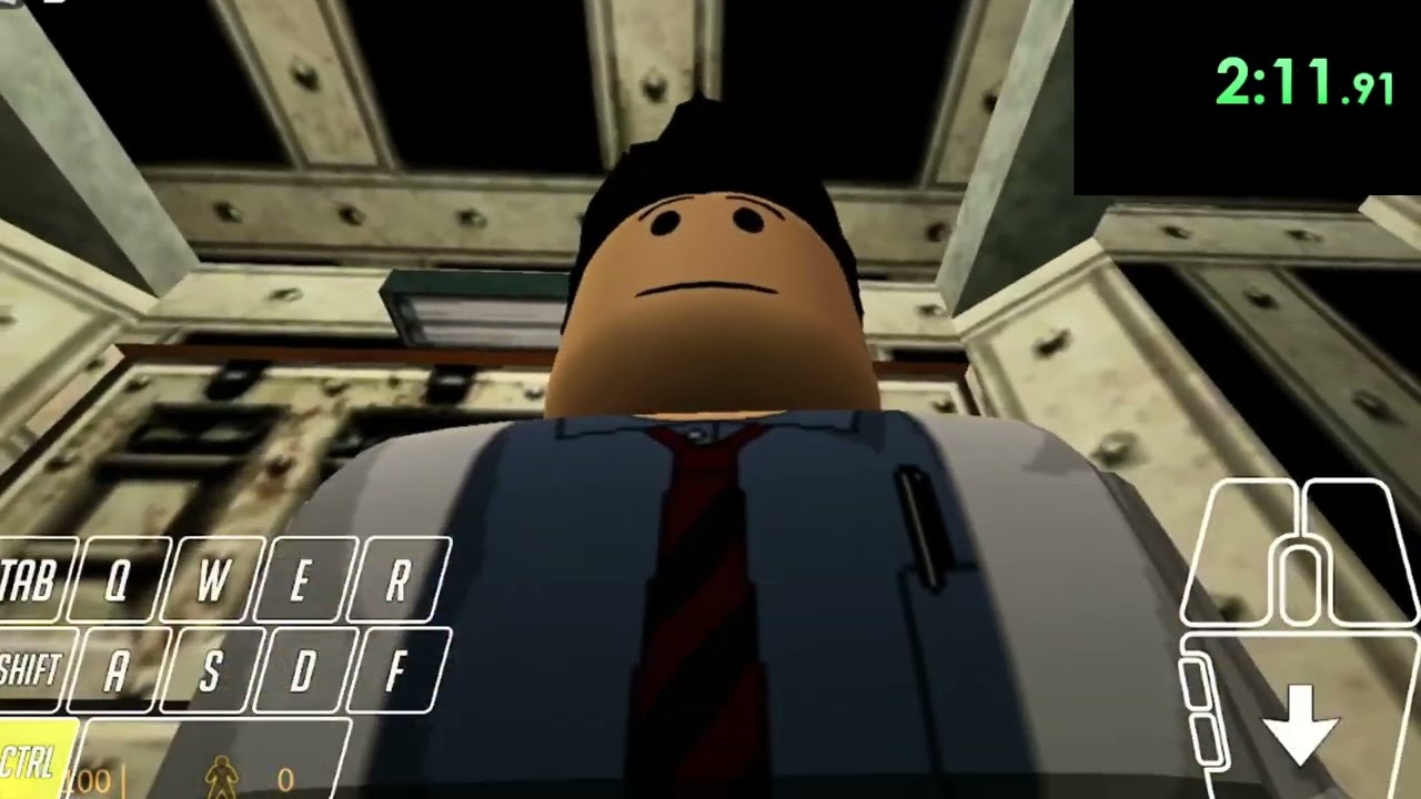 Half-Blox Speedrun Anomalous Materials (PB) (WR) (NO TRAIN RIDE)