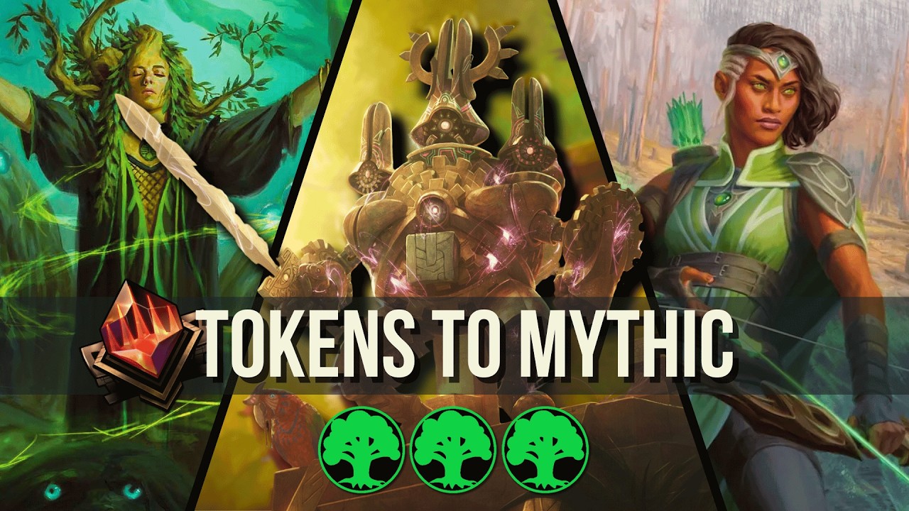 Green took us to mythic! | Standard MTG Arena