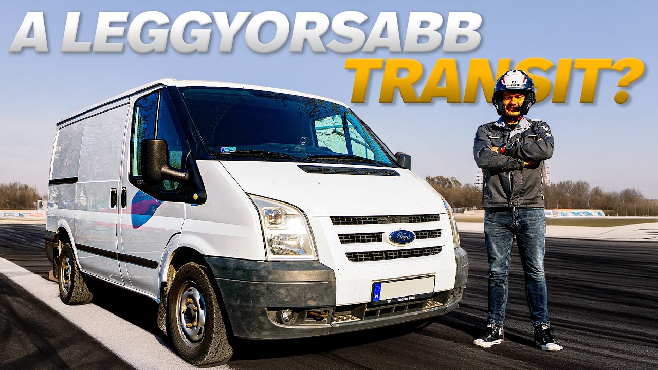 Megpróbáltuk gyorsabbá tenni a melós Transitot...