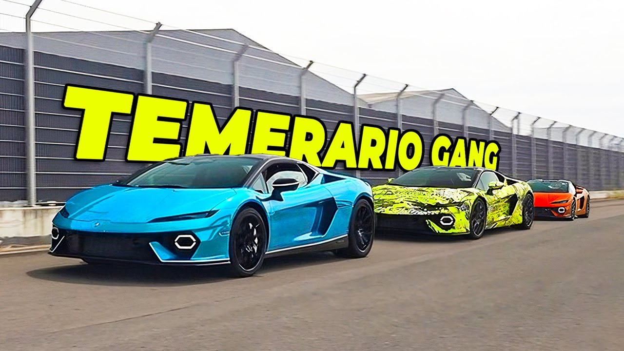 Wild Lamborghini Spotting Outside the Factory! 🔥