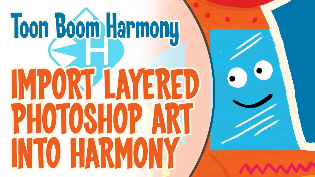 Importing Adobe Photoshop Art into Toon Boom Harmony
