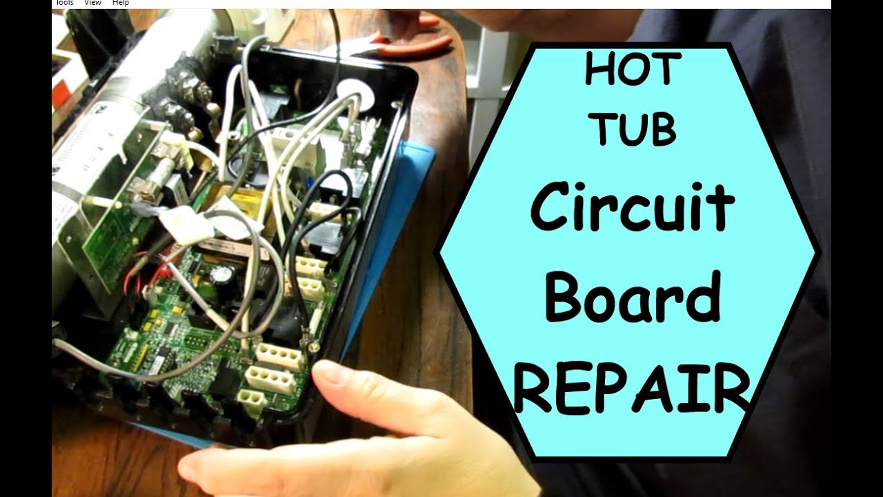 Hot Tub Circuit Board Repair. Common Hot tub problems. Blown Transistor.