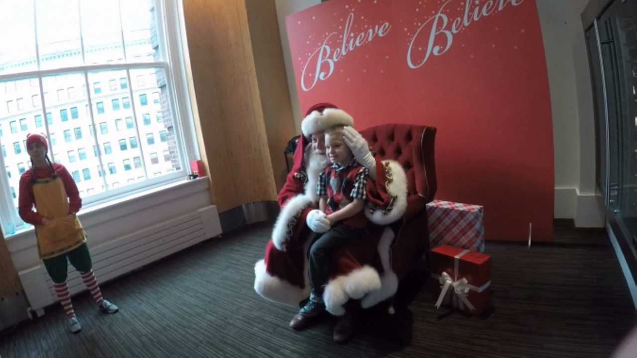 Macy's breakfast with Santa NYC