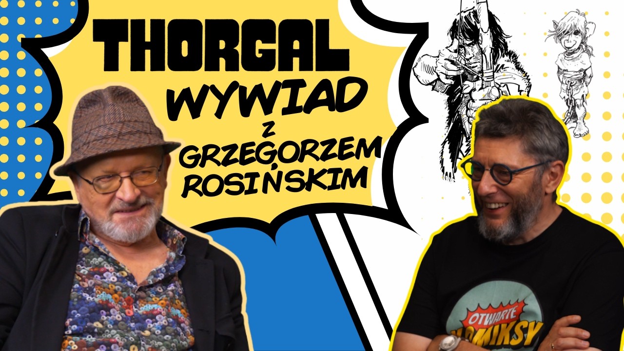 Sekrety mistrza komiksu Grzegorza Rosińskiego!
