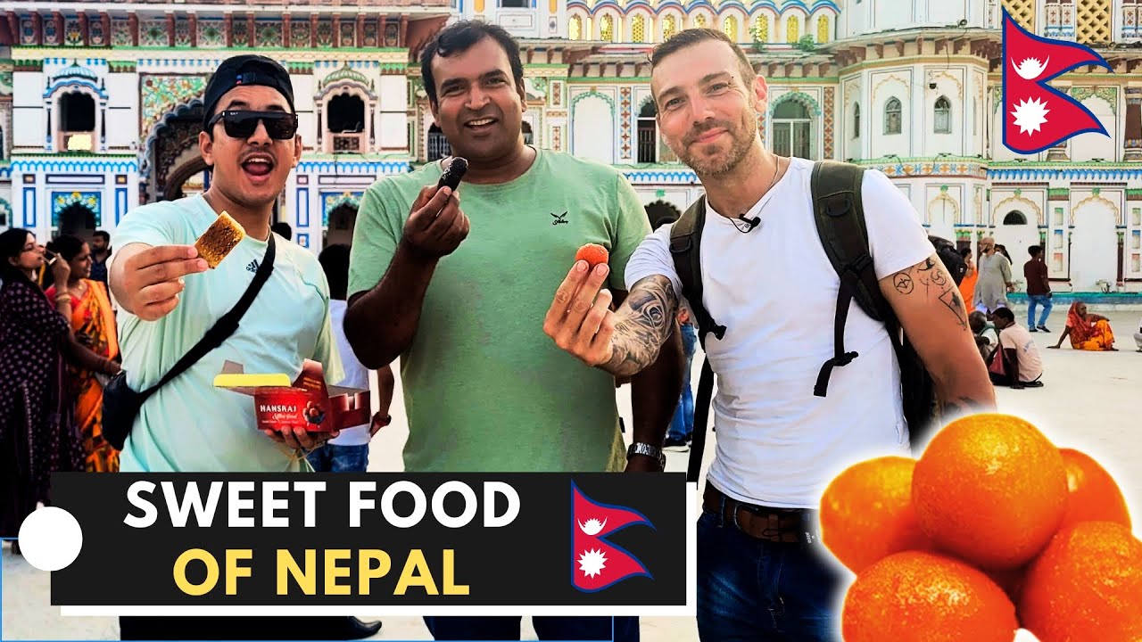 Nepali DESSERT TOUR🇳🇵 Unique SWEETS from Kathmandu to Janakpur🇳🇵@chefsantosh & Nepal.Food