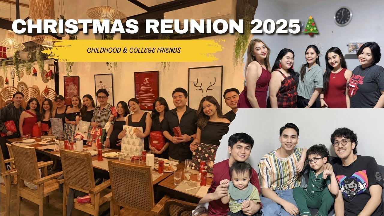 Christmas Reunion 2025 🎄 | Childhood & College Friends