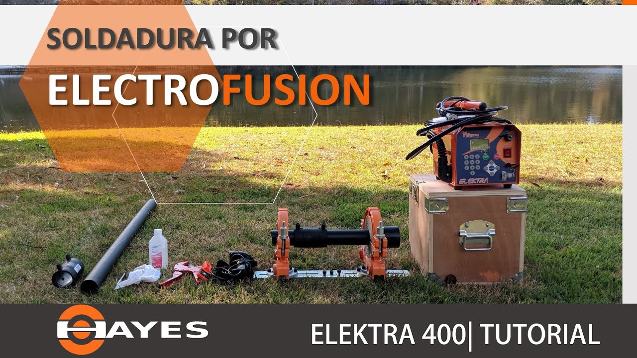 👍👀😎🔥Tutorial ELECTROFUSION soldadura de tubería de polietileno