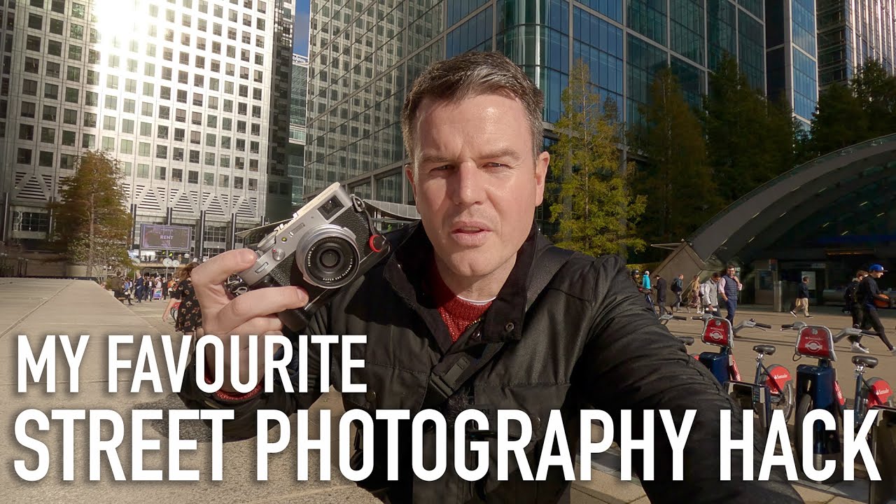 Попробуйте! Мой ЛЮБИМЫЙ приём для уличной фотографии! Лондон с Fujifilm X100V