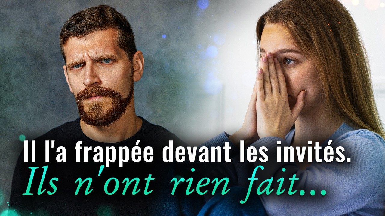 « Tu vois, ça a marché », ricana le mari après l’avoir frappée — puis il vit des invités…