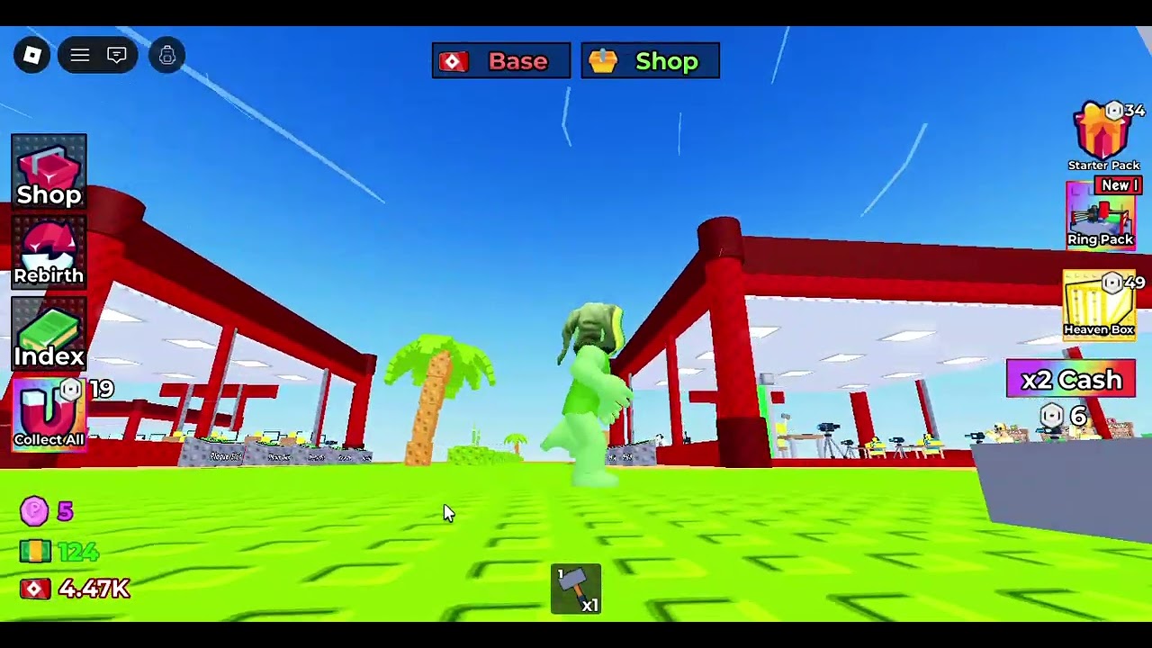 Playing your channel on Roblox.