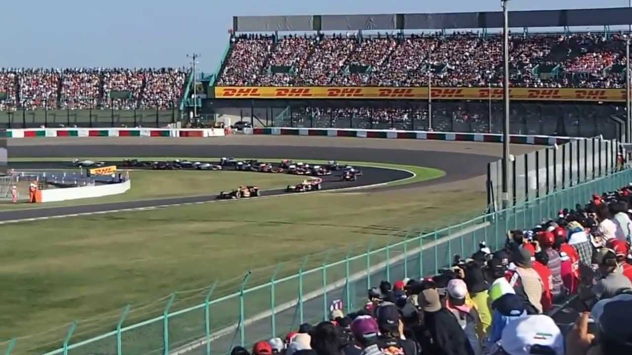 F1 JAPANESE GRAND PRIX START