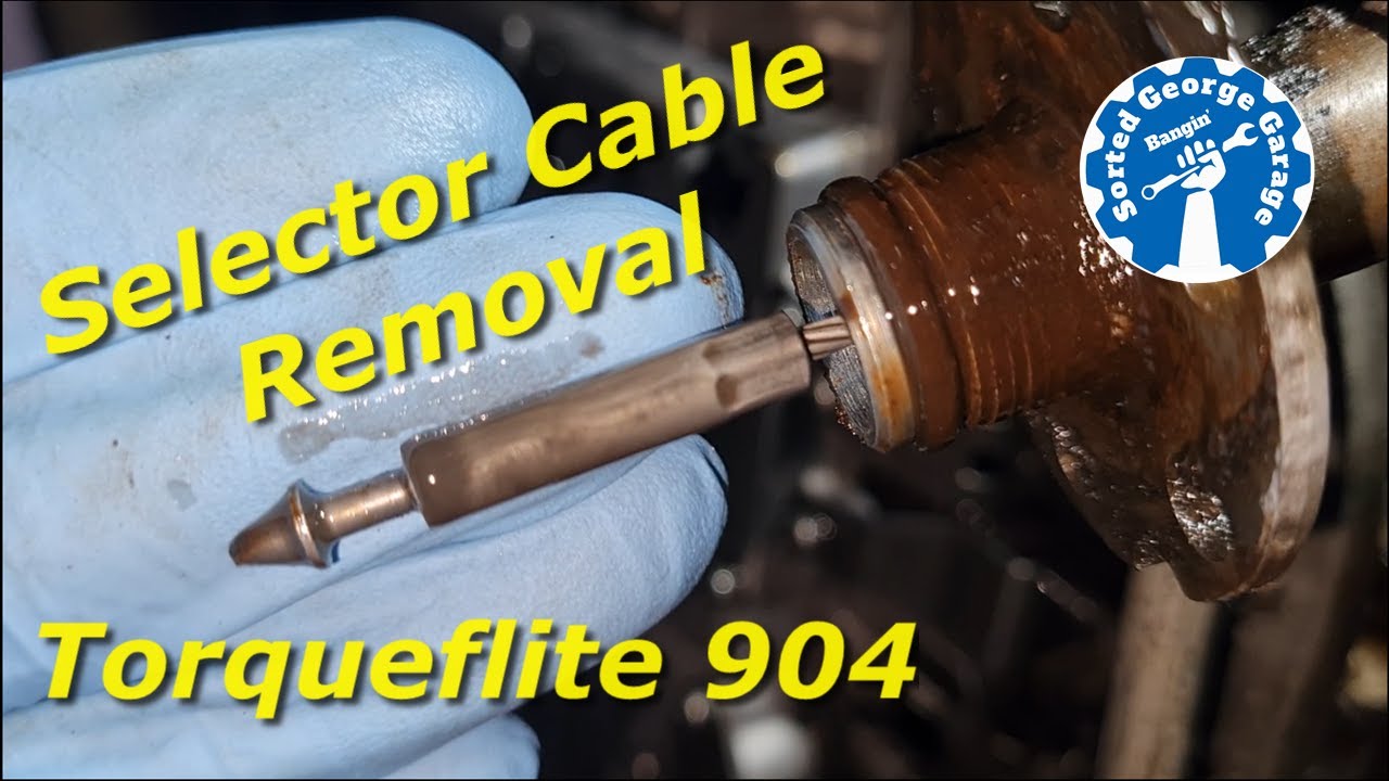 727/904 — Двойные тросы Torqueflite — Быстрое и простое снятие троса селектора