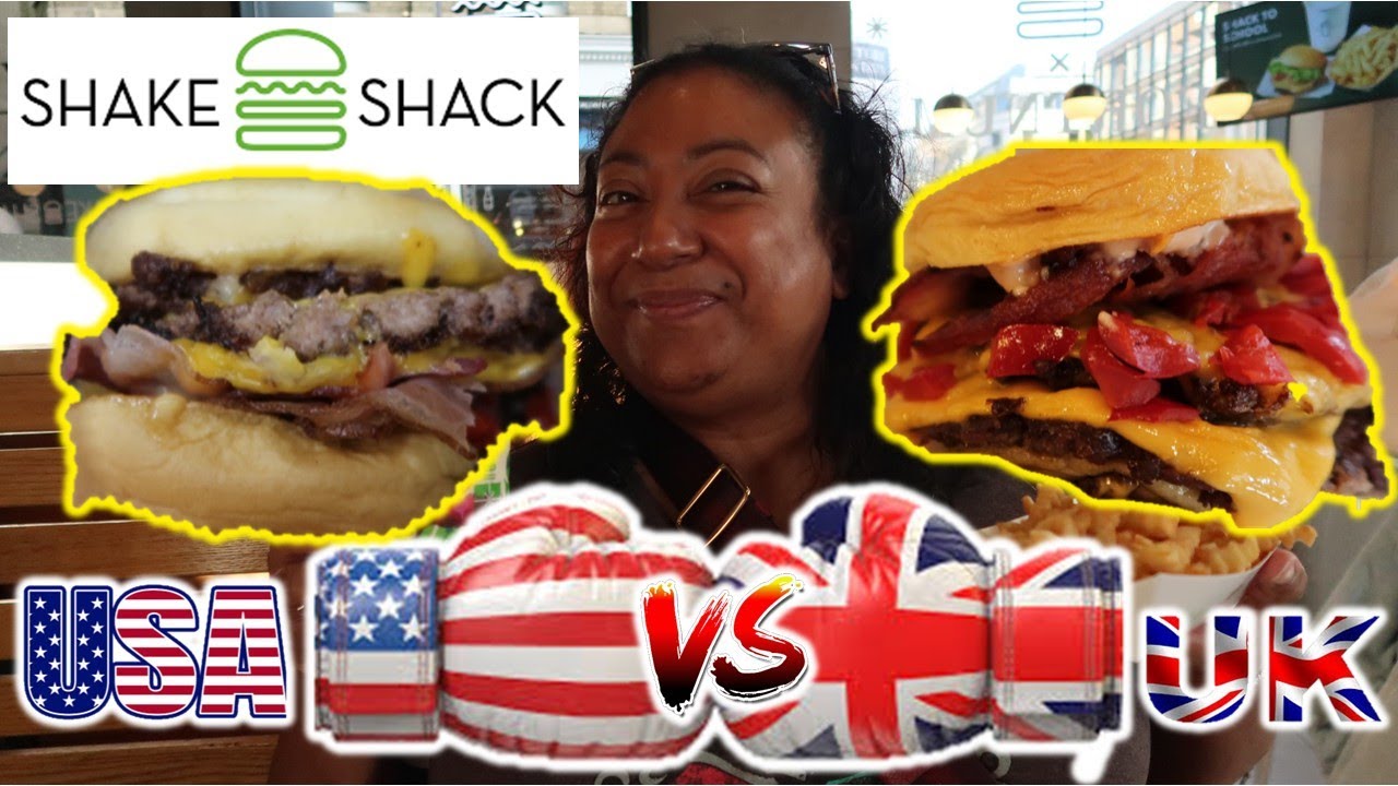 🍔 UK vs USA: Shake Shack London vs Orlando | Who Does It Better?
