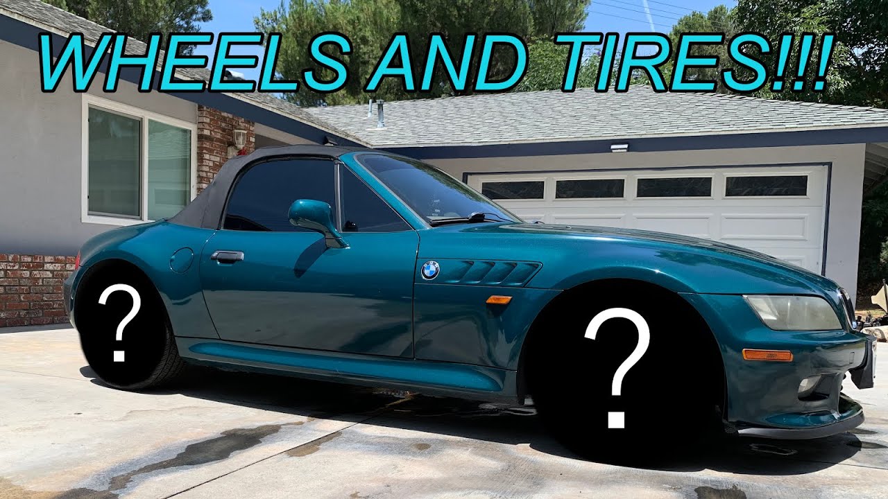 New Wheels and Tires for My BMW Z3!