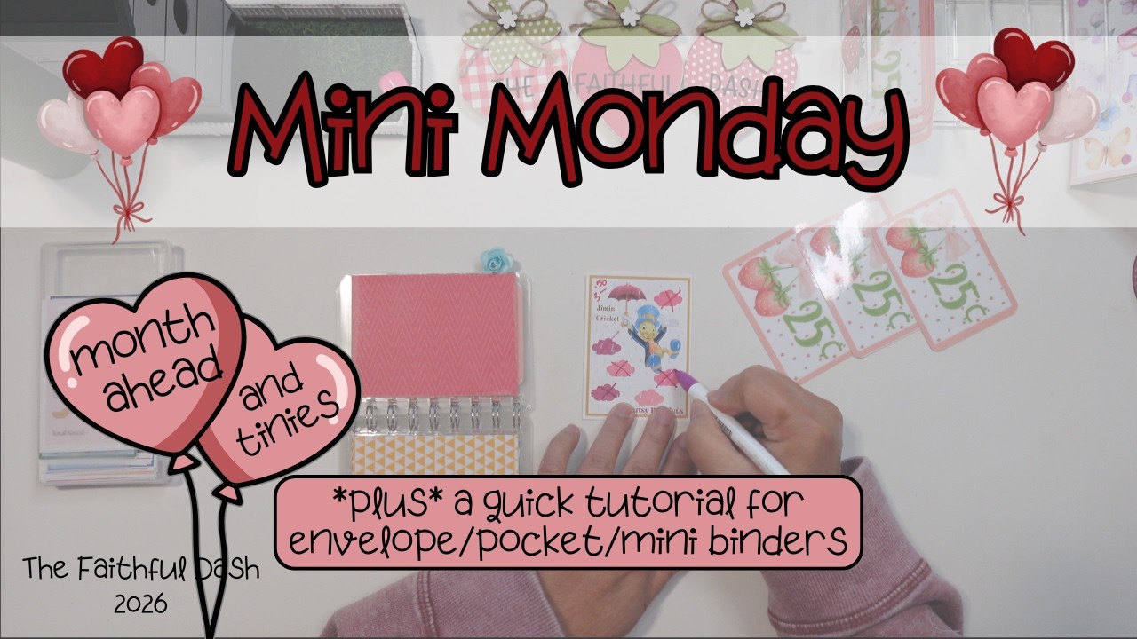 Mini Monday #107 | Mini Savings Challenges | Saving for Sinking Funds