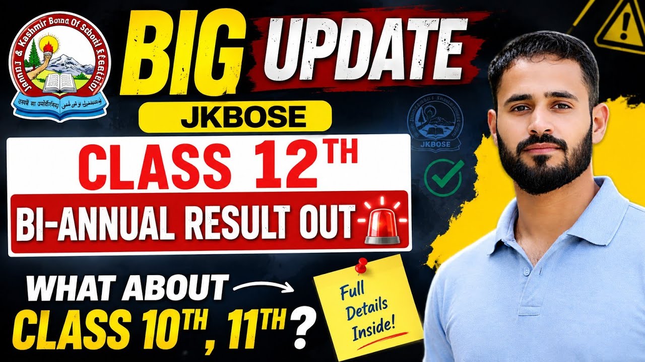 JK Bose Class 12th Bi-annual #Result out ||What About Class 10th, 11th?