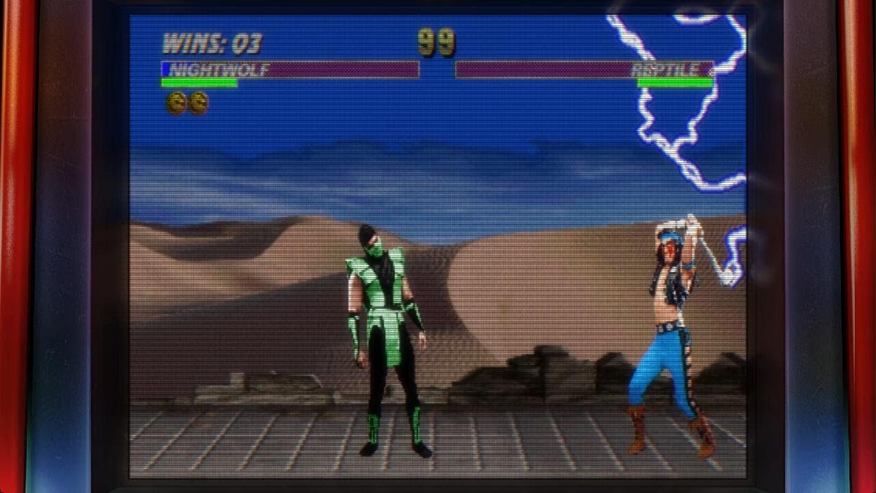 Ultimate Mortal Kombat 3:Nightwolf Arcade(Hardest,1CC)