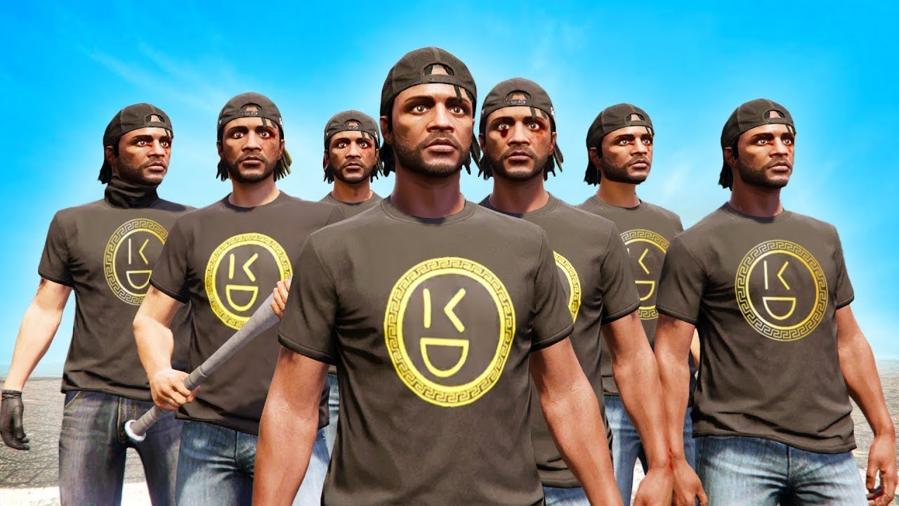 I made an army of clones... | GTA 5 THUG LIFE 