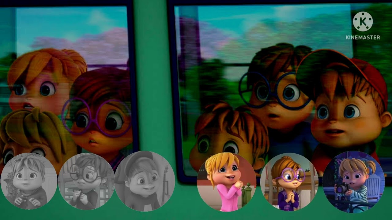 ⚔️Night Falls⚔️ [ 🐿️The chipmunks & The chipettes🐿️]