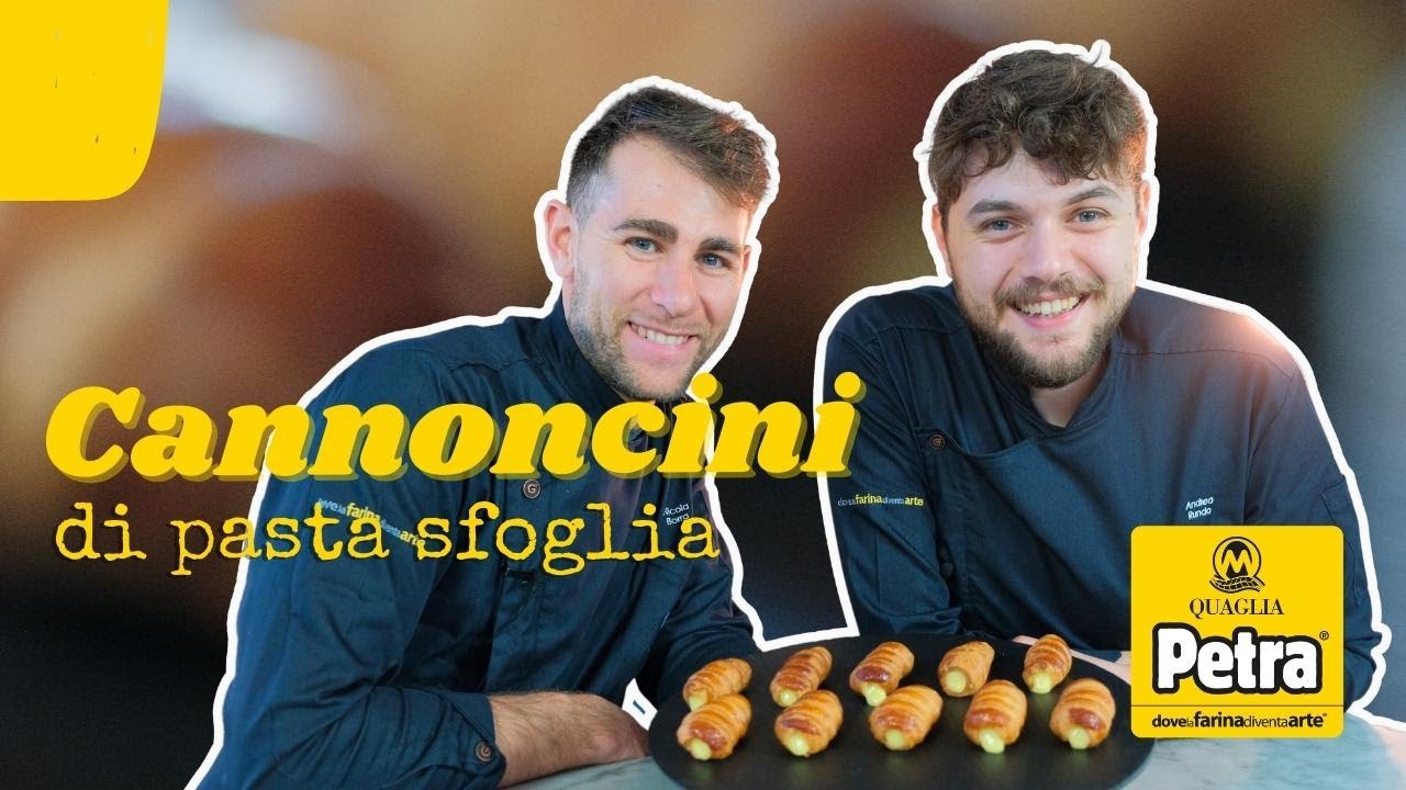 La PASTA SFOGLIA perfetta per i cannoncini alla crema | Farina Petra
