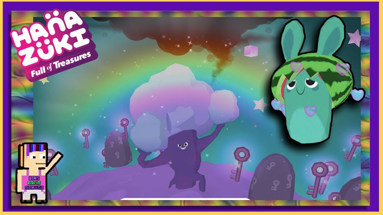 WATERMELON HEAD!! Hanazuki The Ring Pack Code Scan! Bins Game Center