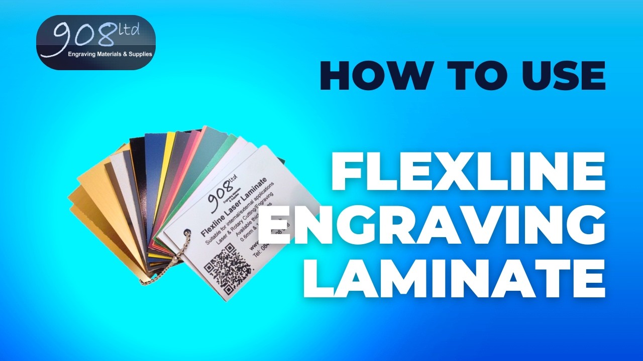 How to use Flexline Engraving Laminate