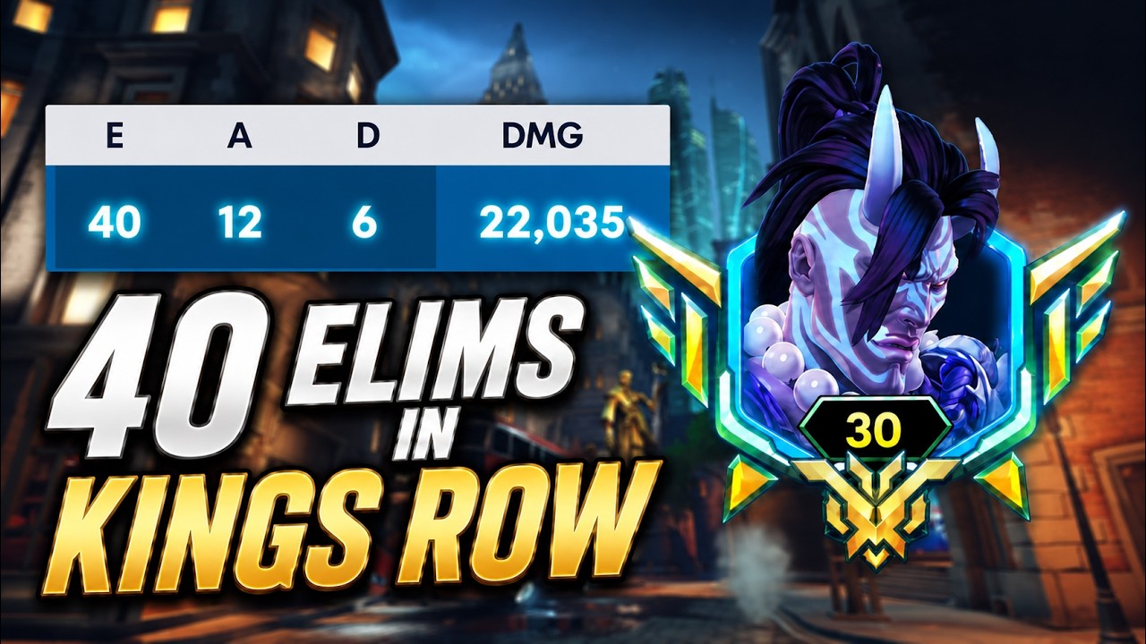 How a Top 30 Hanzo Takes Over King's Row