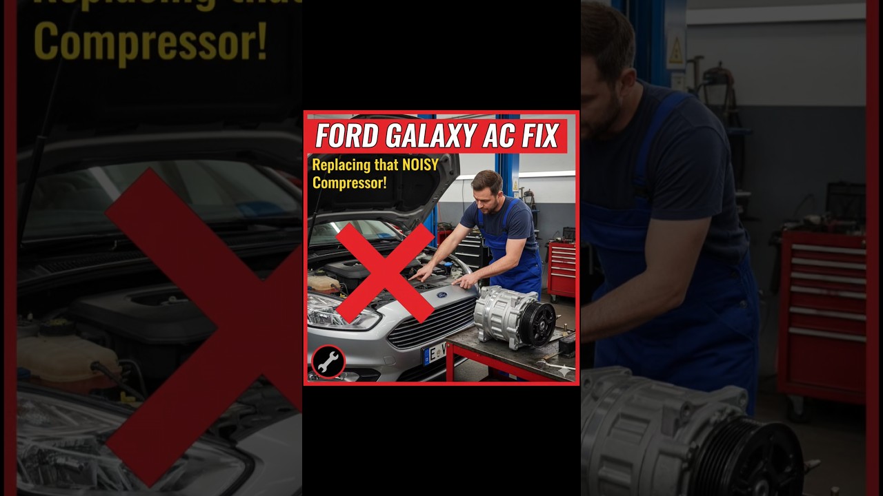 Ford Galaxy Ac compressor noise 😡 