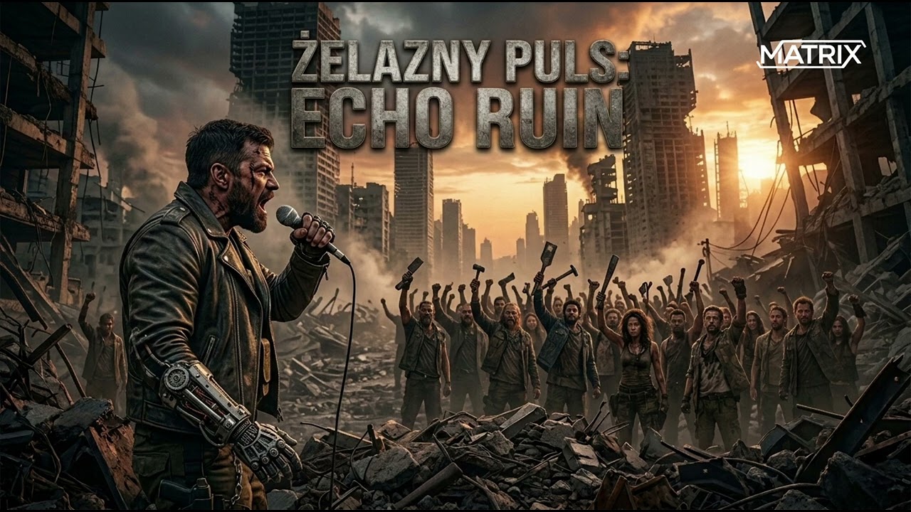 MATRIX - Żelazny Puls: Echo Ruin ver.7 | Industrial Metal & Postapokaliptyczny (Official Audio 2026)