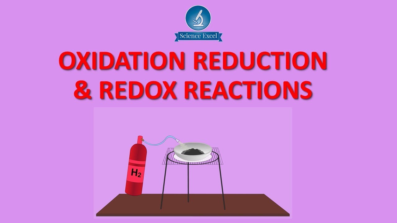 Oxidation, Reduction & Redox reactions | Science Excel