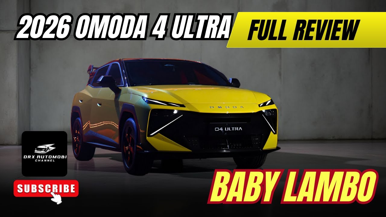 The Baby Lamborghini? 2026 Omoda 4 Ultra First Review!