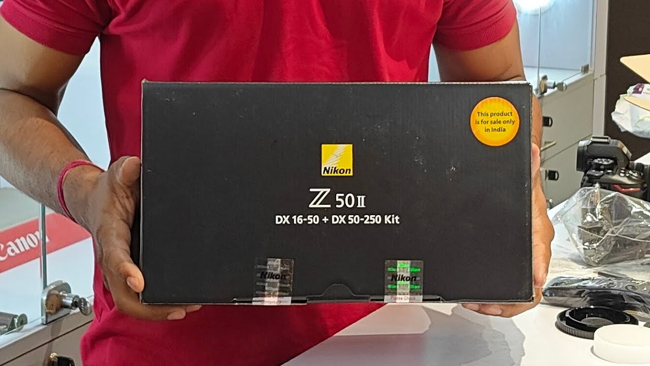 Nikon Z50 II Unboxing Video