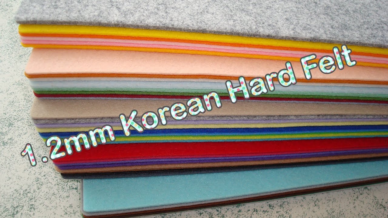 Korean Stiff Felt For Quiet Books