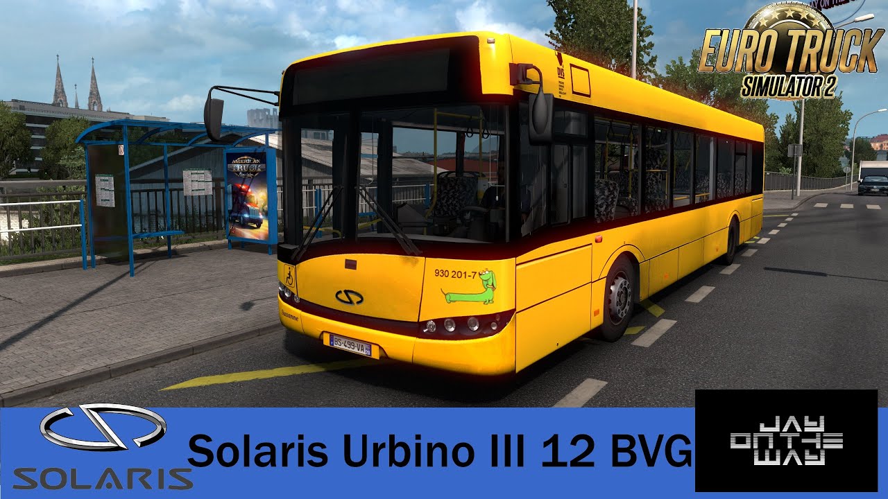 🚌 Solaris Urbino III 12 BVG для Euro Truck Simulator 2 #jayontheway