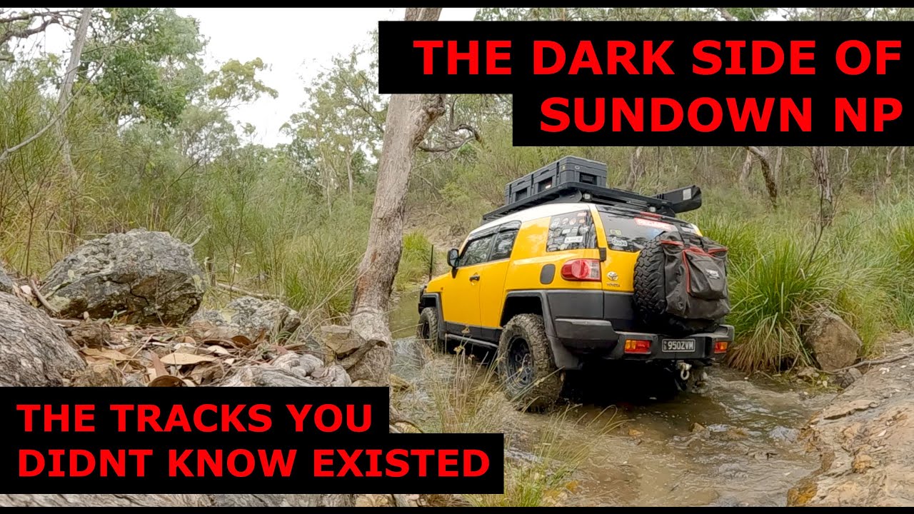 4x4 Tracks in Sundown National Park You've NEVER Seen BEFORE! | JEEP JL  & TOYOTA FJ CRUISER