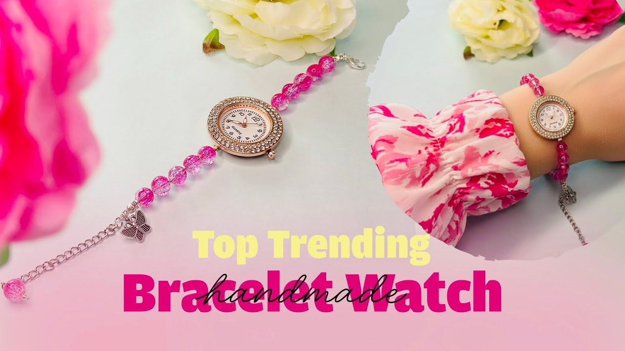 How to Make a Stylish Bracelet Watch | Simple & Trendy DIY