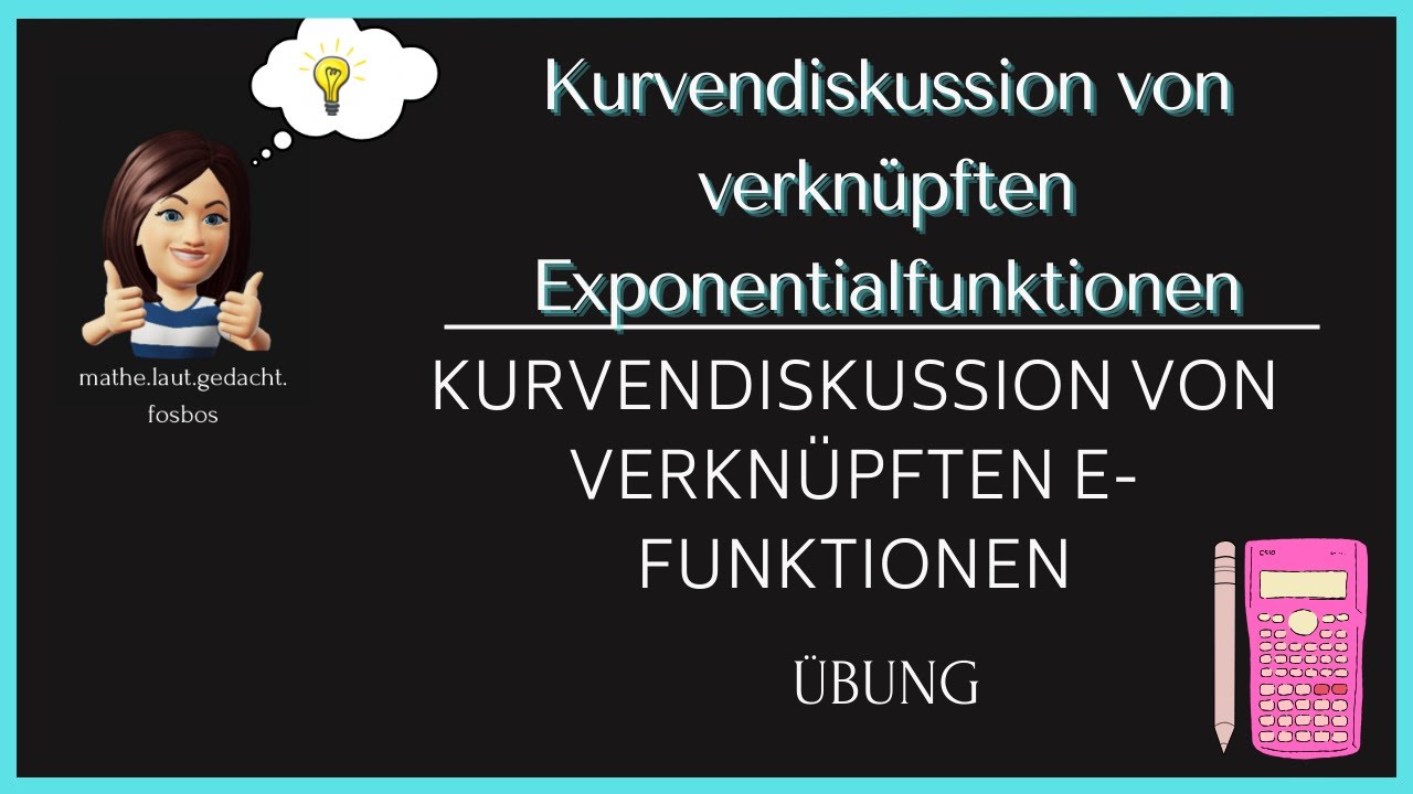Kurvendiskussion verknüpfte e-Funktion