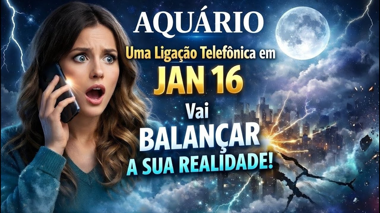 AQUÁRIO: Uma ligação telefônica no dia 16 de janeiro vai abalar sua realidade!