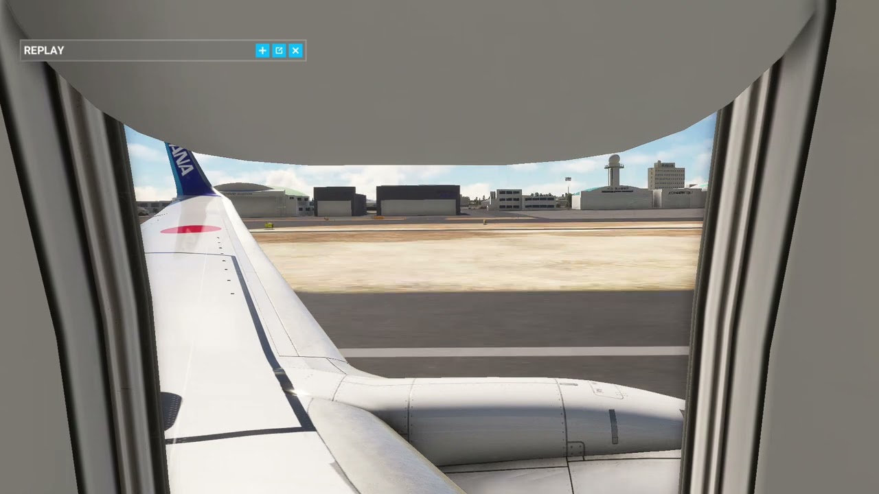 MSFS2020 鹿児島空港への着陸視点その三