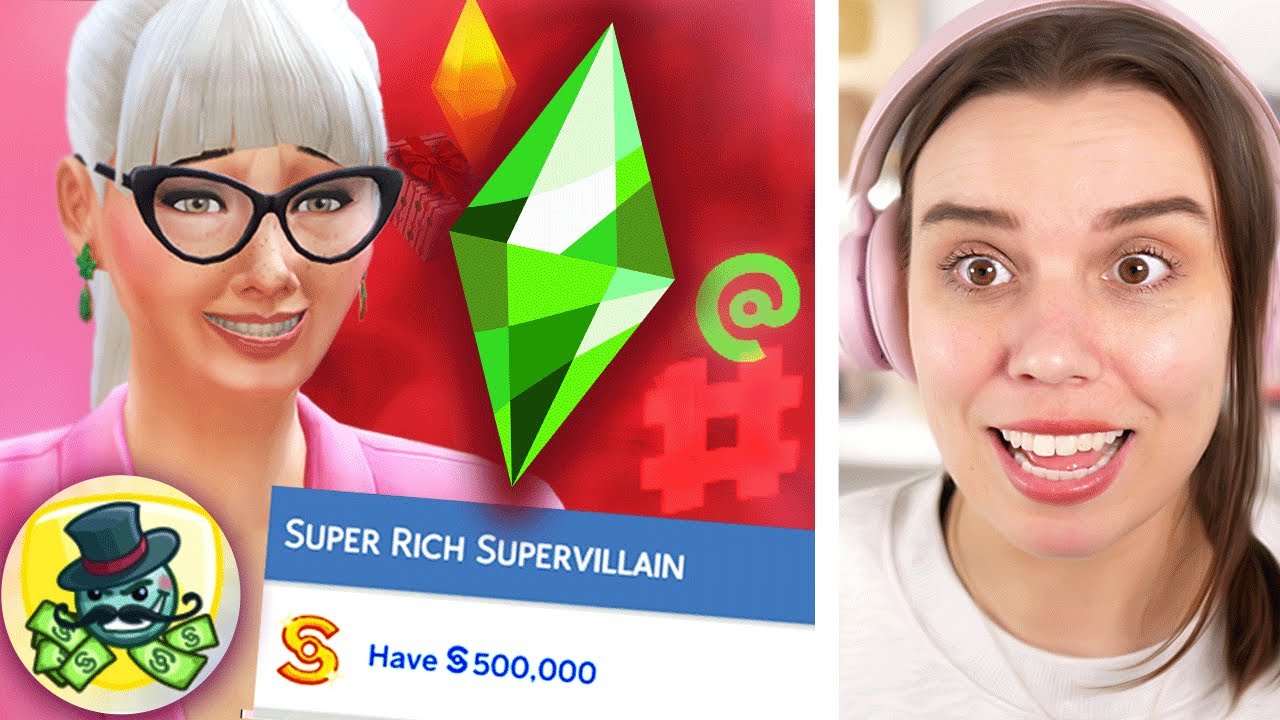 Playing elders in The Sims 4 is underrated (SUPER RICH SUPERVILLAIN)