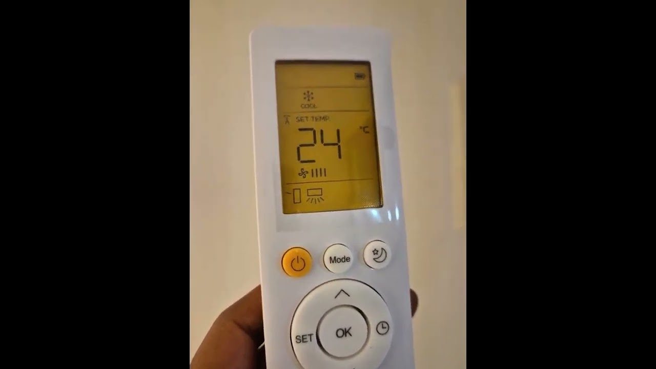 #midea Split remote knowledge? How to know 2 Ton remote and 3 Ton remote? Swing moter not working#Ac