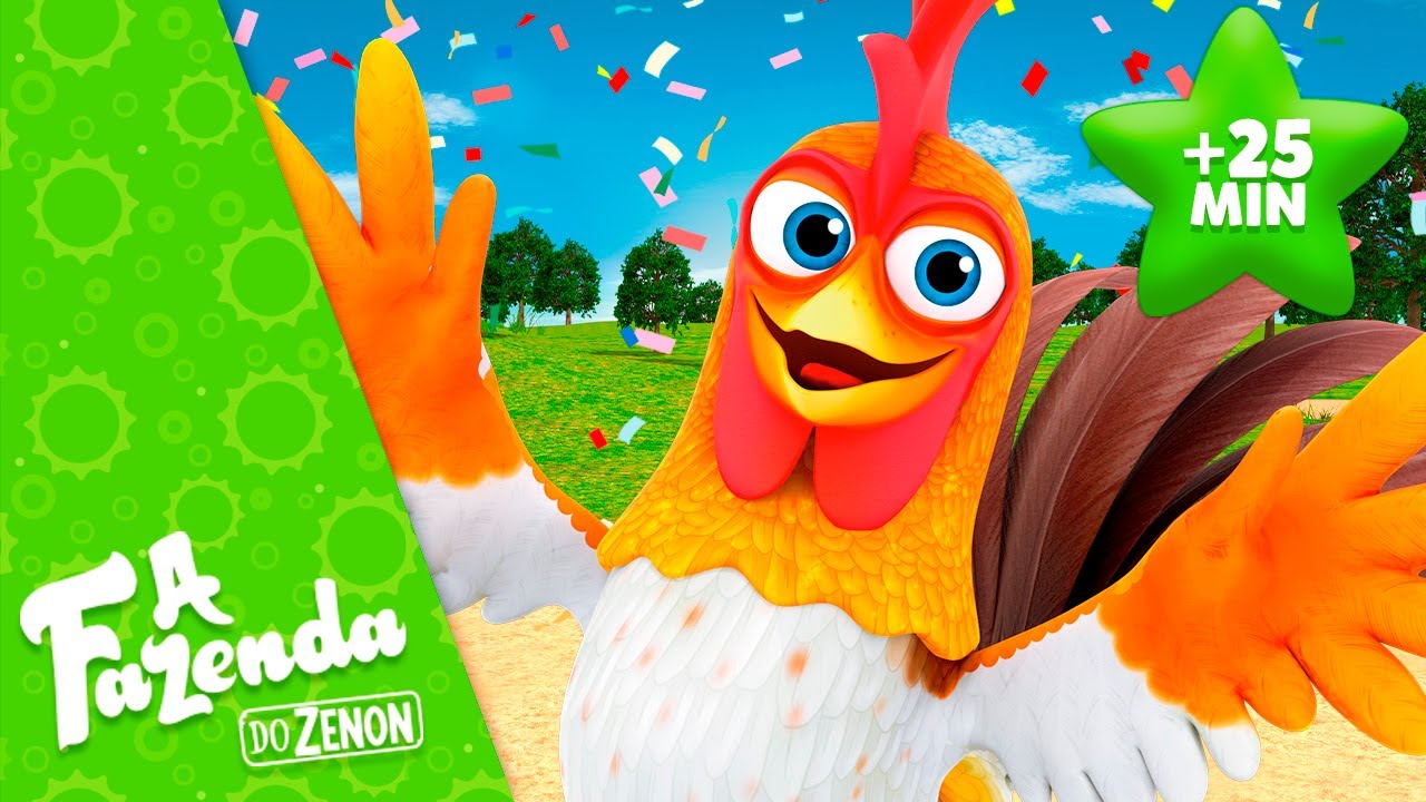 🐓 MIX Bartolinho 🌈 PARA CRIANÇAS  | A Fazenda do Zenon